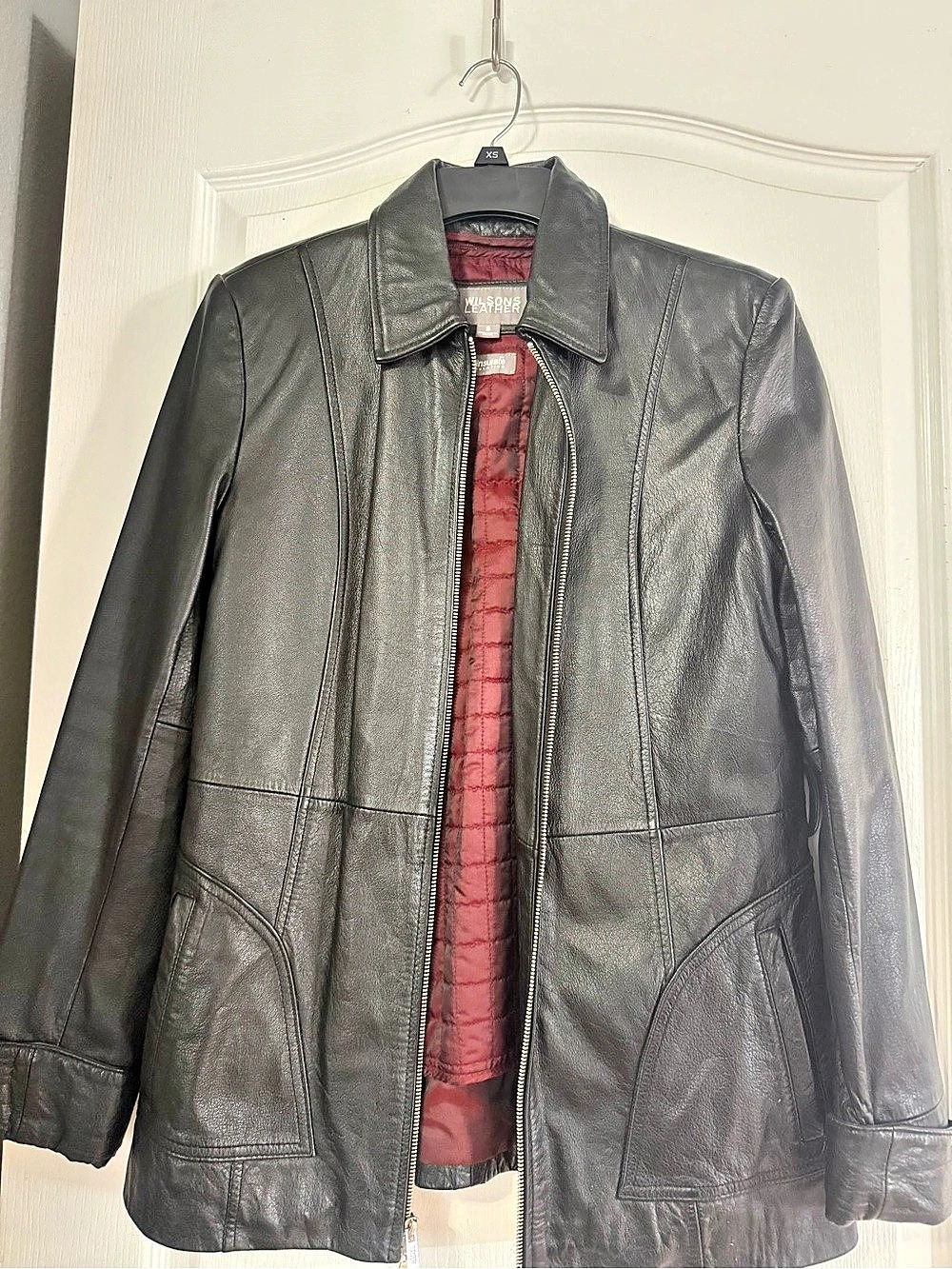 Wilsons Leather Women's Leather Jacket in Black